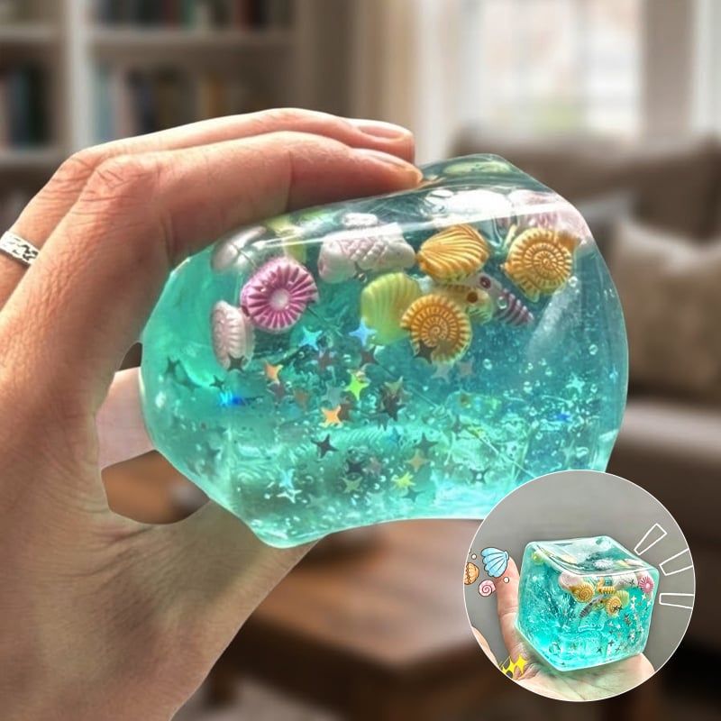 Island Shell Squishy Toy