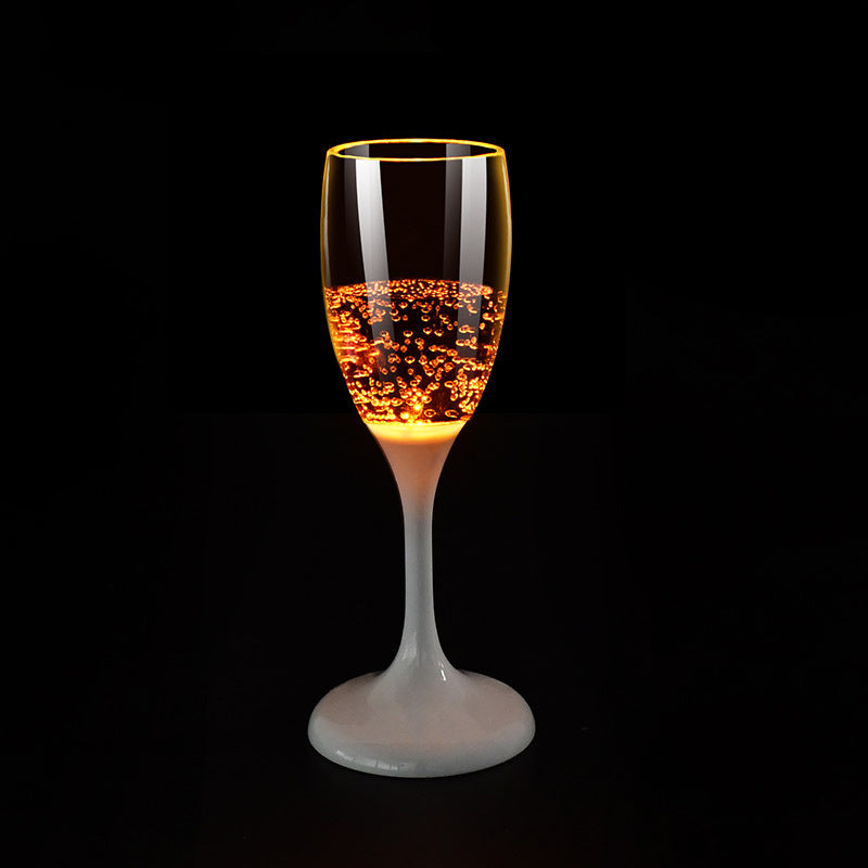 LED Lighted Champagne Glass