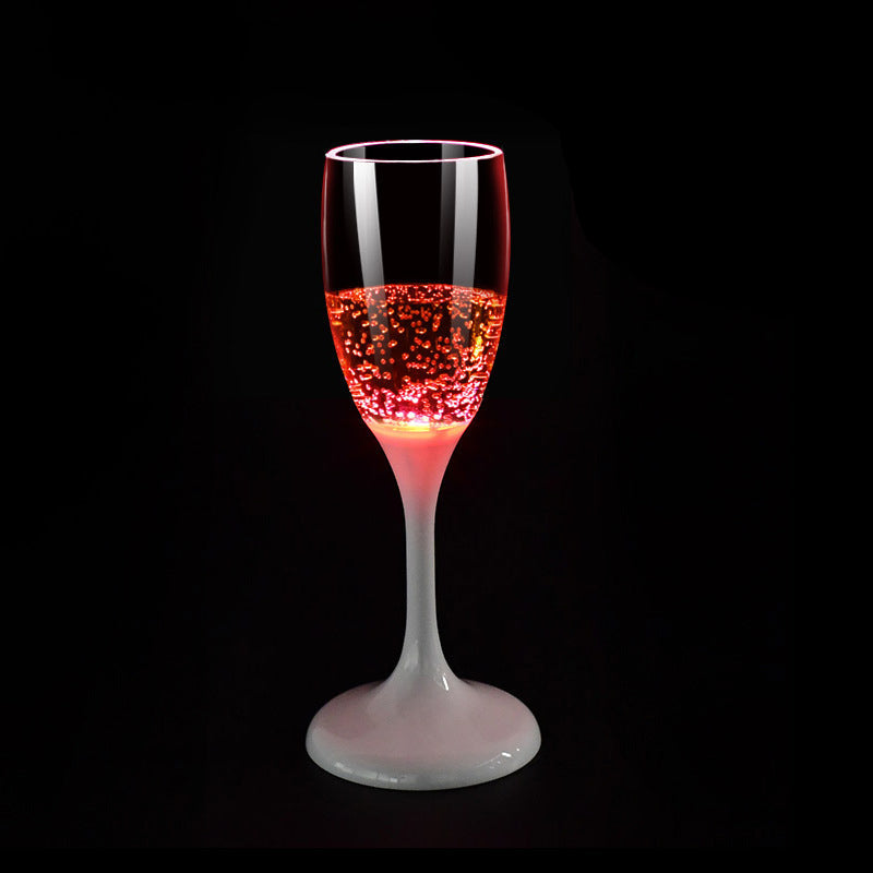 LED Lighted Champagne Glass