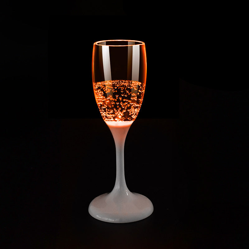 LED Lighted Champagne Glass