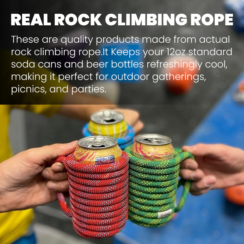 Recycled Rock Climbing Rope Can Cozy – starstartree