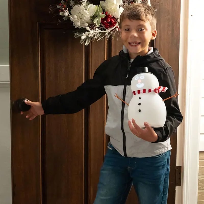 Talking Animated Blink Snowman