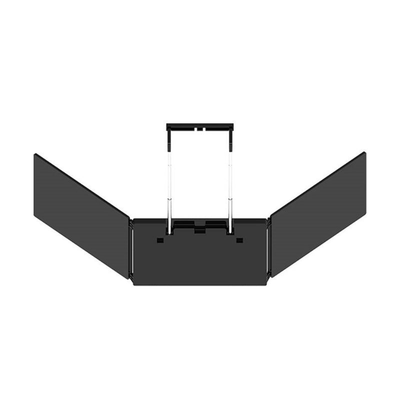 Expandable Hanging Foldable Three-Way Mirror