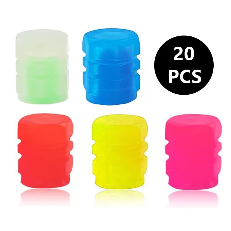 🌟Universal Fluorescent Tire Valve Caps (4 PCS/Set)