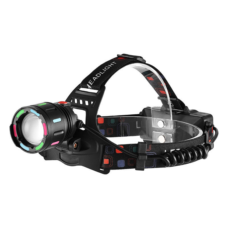 USB Rechargeable Waterproof LED Headlamp