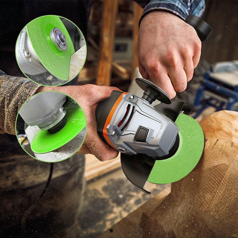 Someone Using Grinding Disk Rock slab grinding disc – starstartree