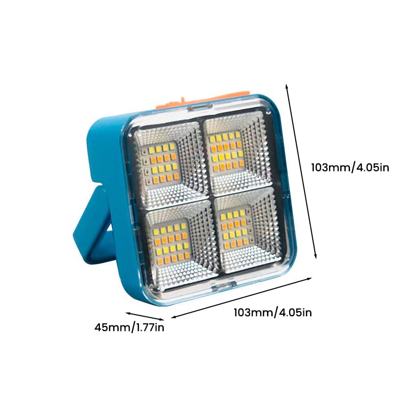 Solar Rechargeable Multifunctional Searchlight