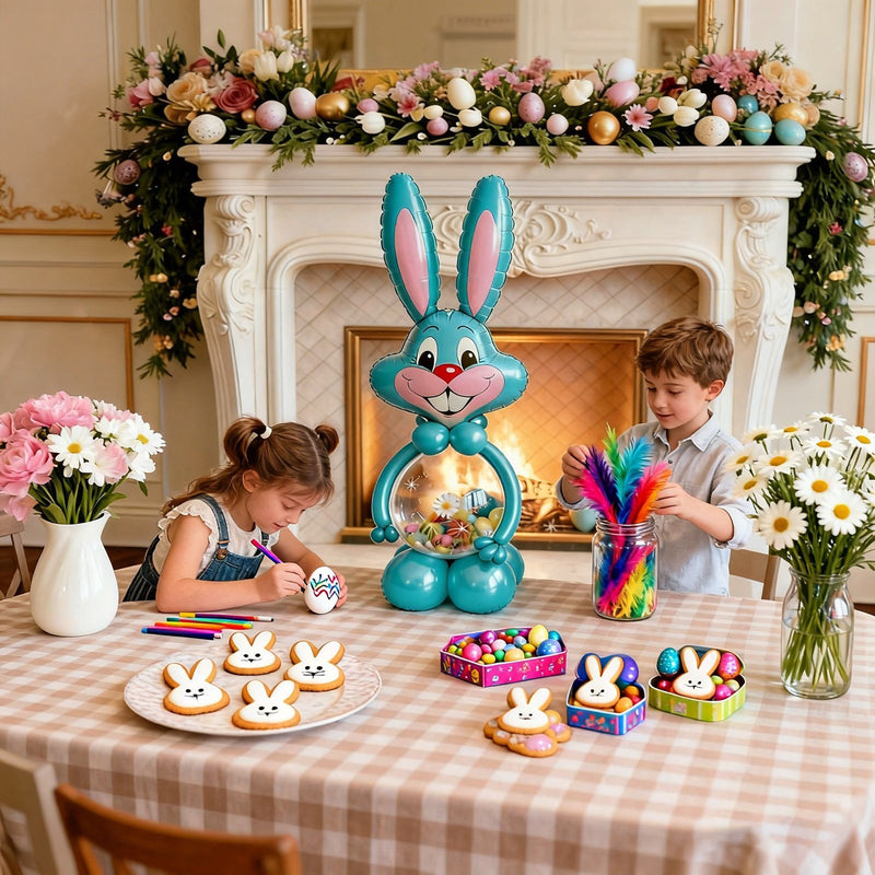 Easter Bunny Balloon Set
