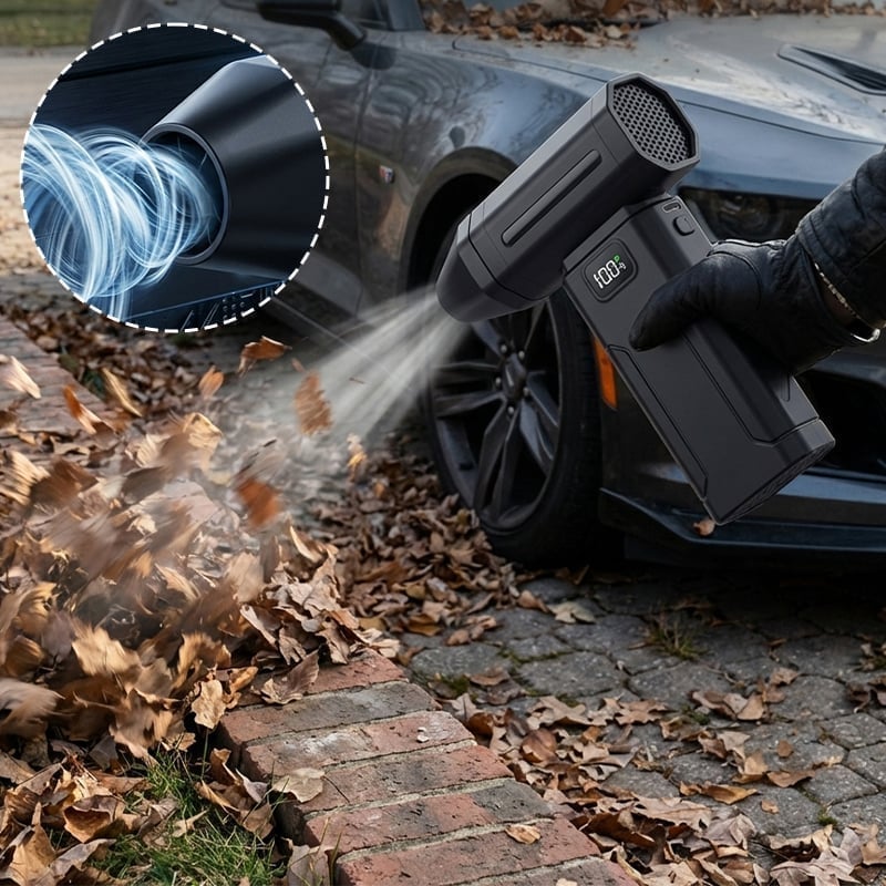 Ultra-Powerful 150,000 RPM Portable Turbo Fan