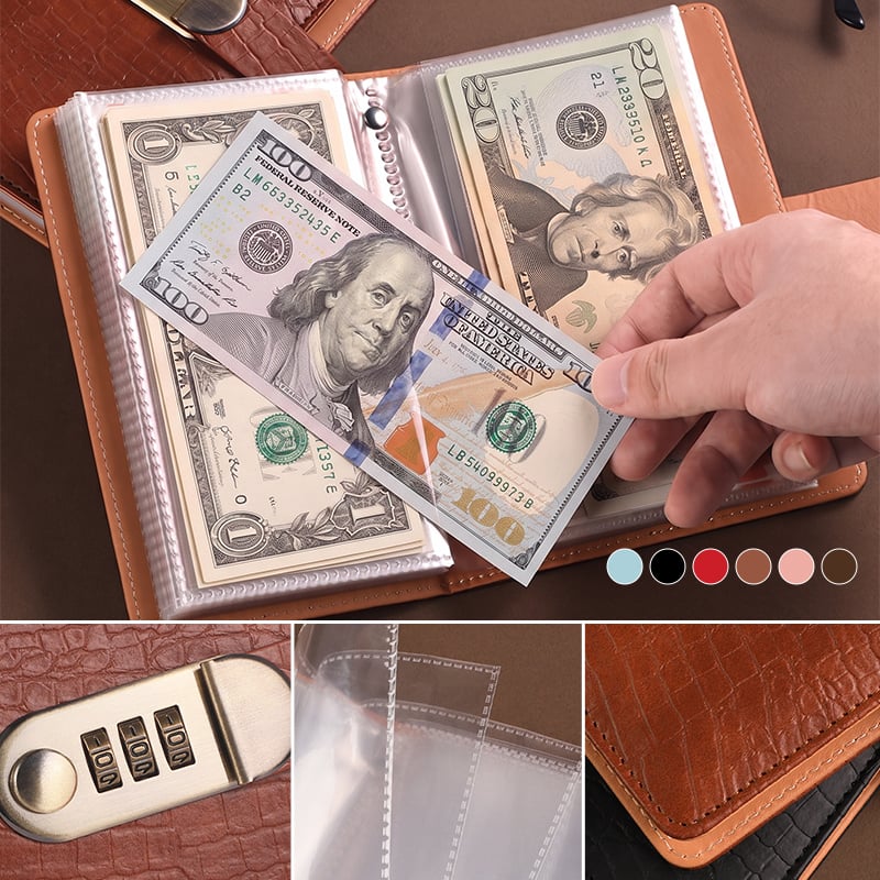 Lockable Savings Notebook