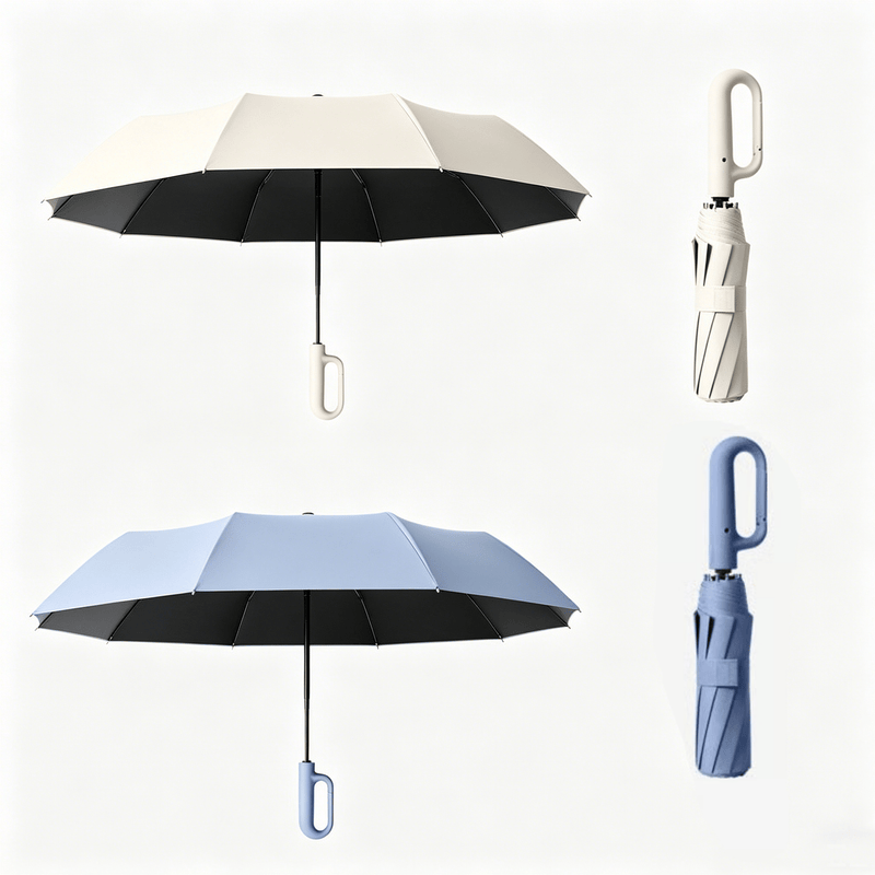 ☔☔Creative Ring Buckle Windproof Reinforced Umbrella