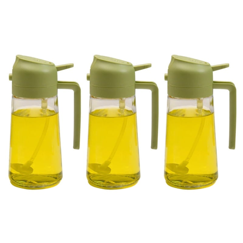 2 in 1 Glass Oil Sprayer & Dispenser