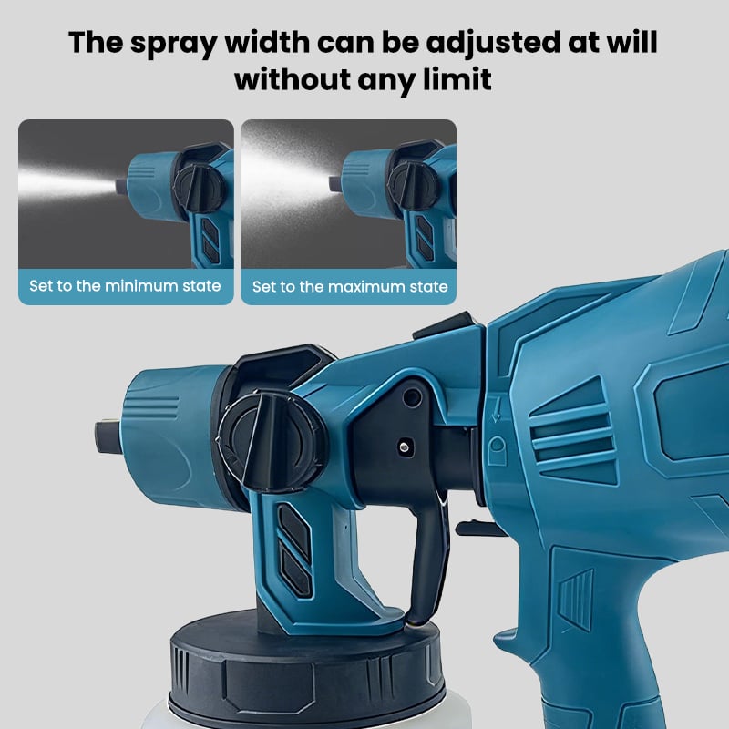 Sakerplus® Cordless HVLP Paint Sprayer For Home