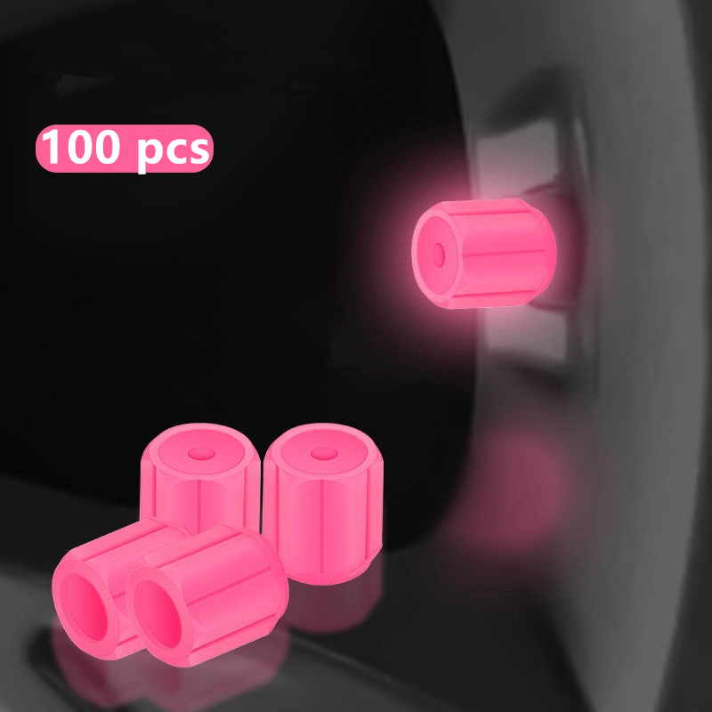 🌟Universal Fluorescent Tire Valve Caps (4 PCS/Set)
