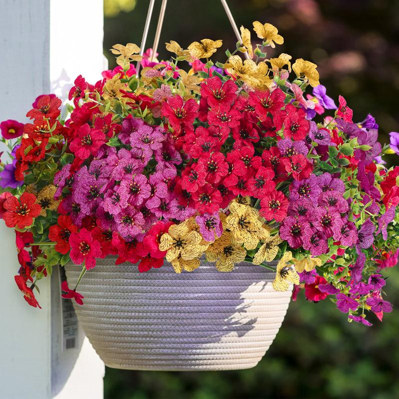 Artificial Faux Flowers for Indoorand Outdoor Decoration