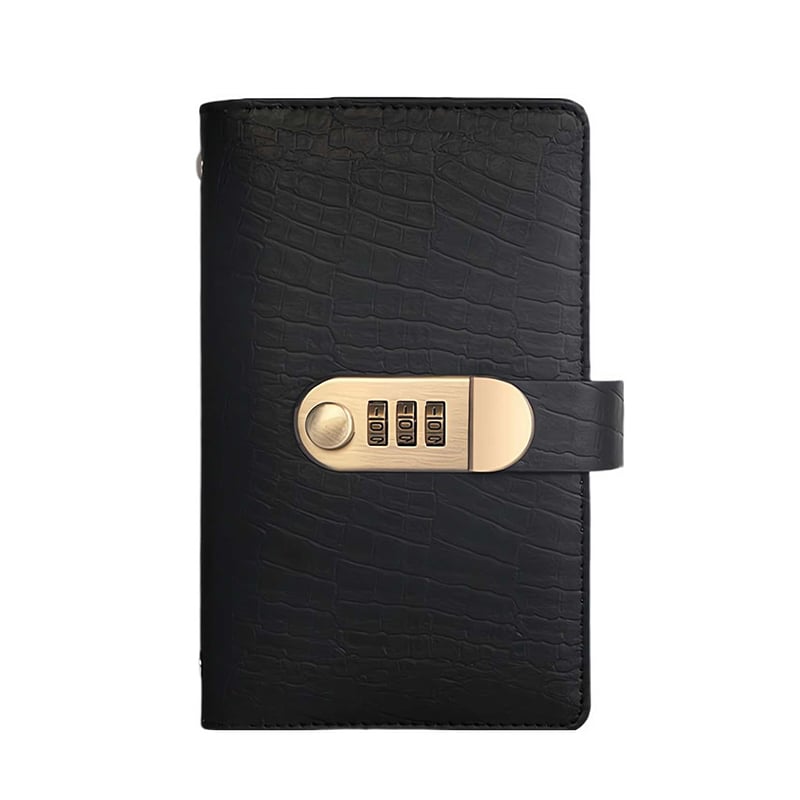 Lockable Savings Notebook