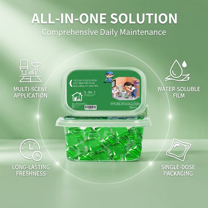 Bio-Enzyme Drain Care Pods✨