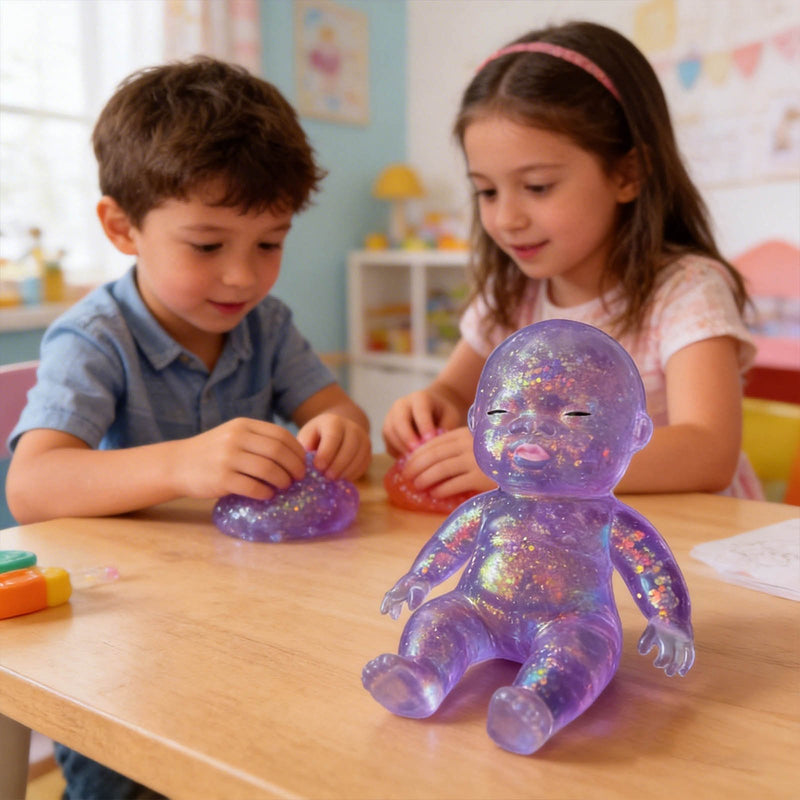 Squishy Stress Relief Doll Ball