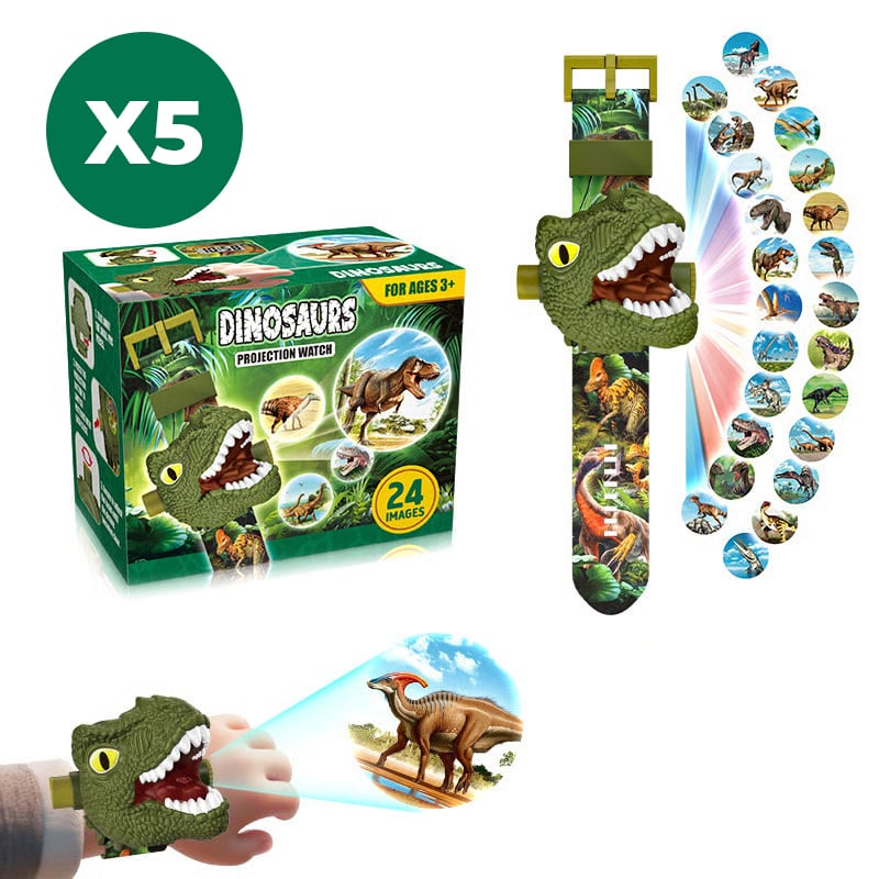 Dinosaur Projection Children's Watch Light-Up Toy