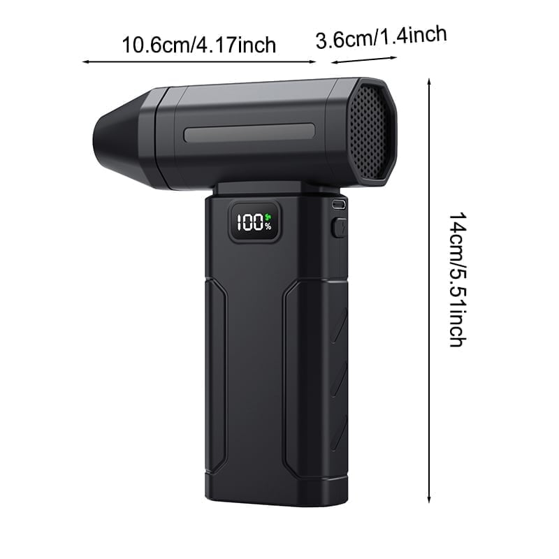 Ultra-Powerful 150,000 RPM Portable Turbo Fan
