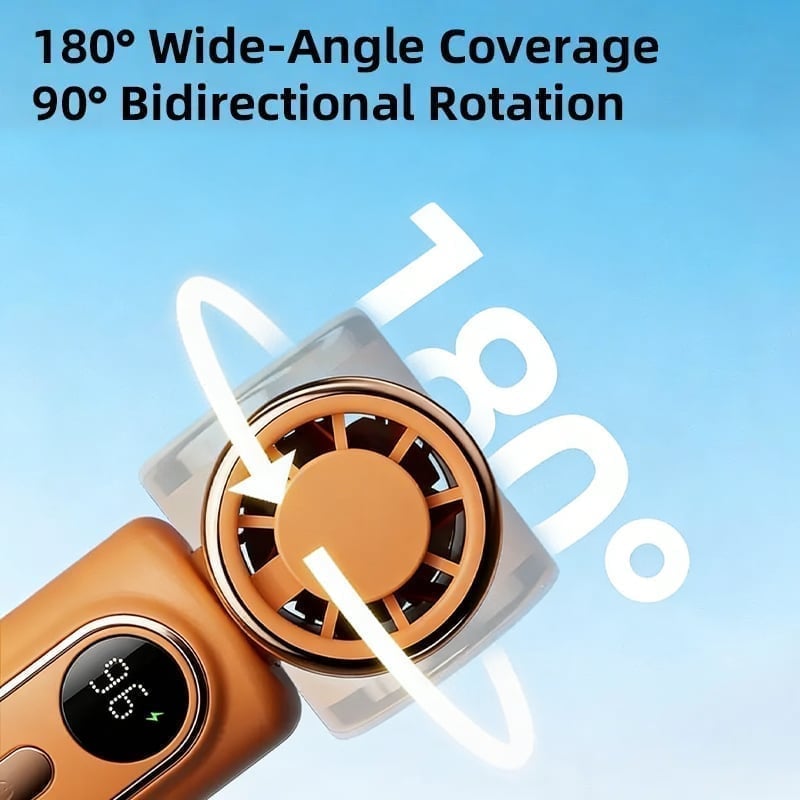Mini Portable Handheld Clip-On Fan