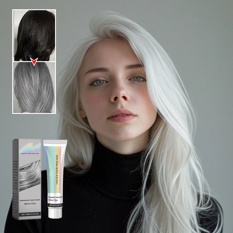 2-in-1 Natural Essence Extract Silver Hair Dye – starstartree
