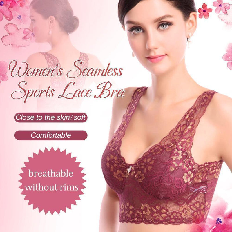 Royce Women's Jasmine Seamless Wire-Free Bra - Pocketed For Prosthesis, Ultra Comfortable Everyday Bra