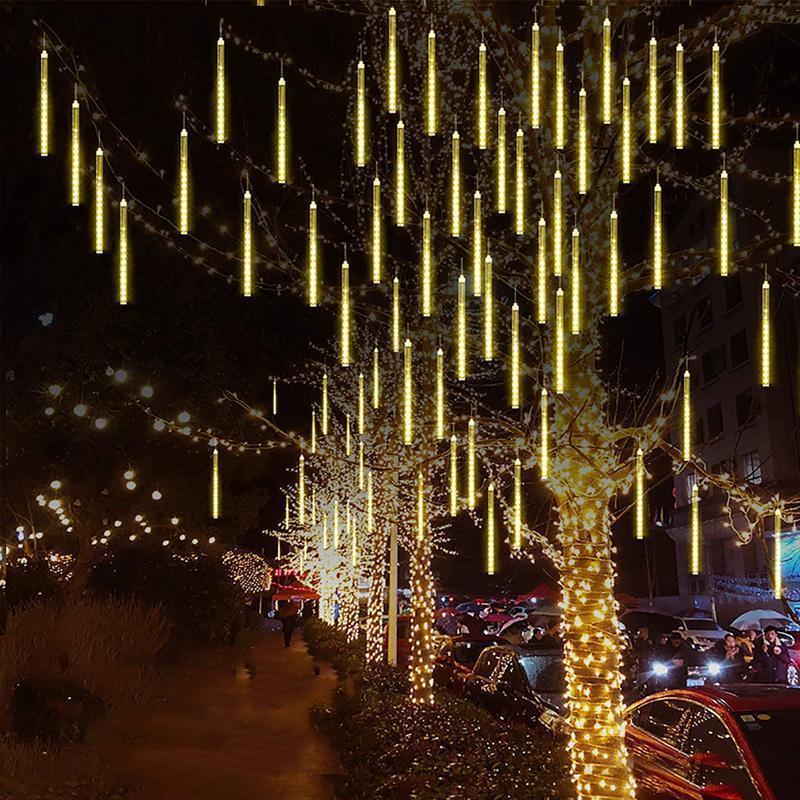 White Fall Light Snow Fall LED Lights – starstartree