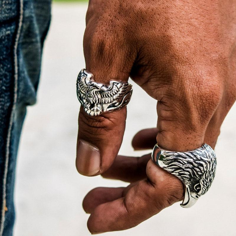 Men's Eagle Ring