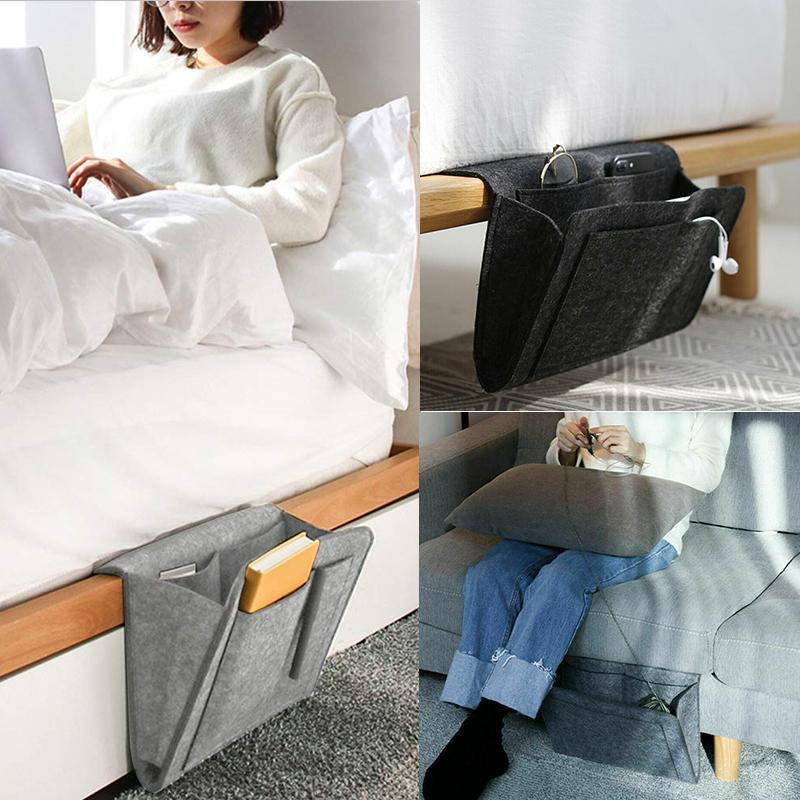 Sofa Bedside Felt Storage Bag