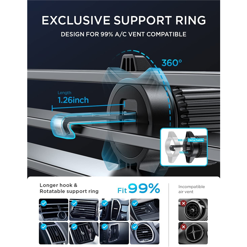 Air Vent Car Phone Mount Holder